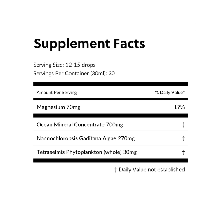 Oceans Alive® RECHARGE - formerly Raw Phytoplankton