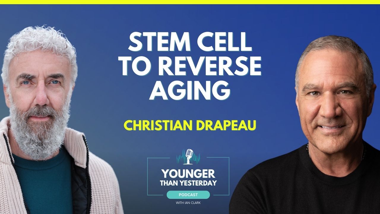 EP 024:  Stem Cell Activation & Natural Healing: How to Boost Your Body's Repair System, Release More Stem Cells Naturally & Slow Aging | Christian Drapeau