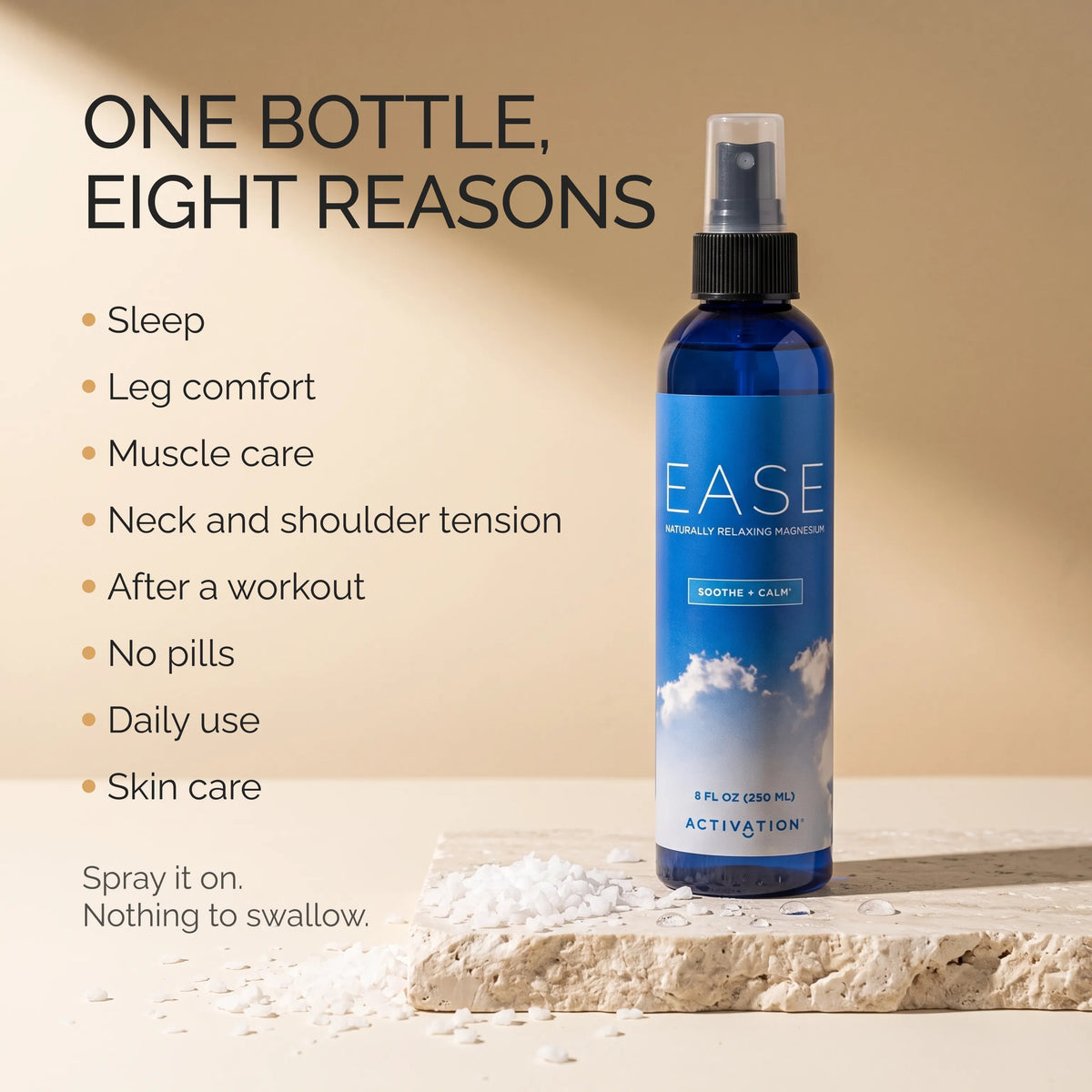 Ease Magnesium — Muscle Relief & Relaxation Spray🌎