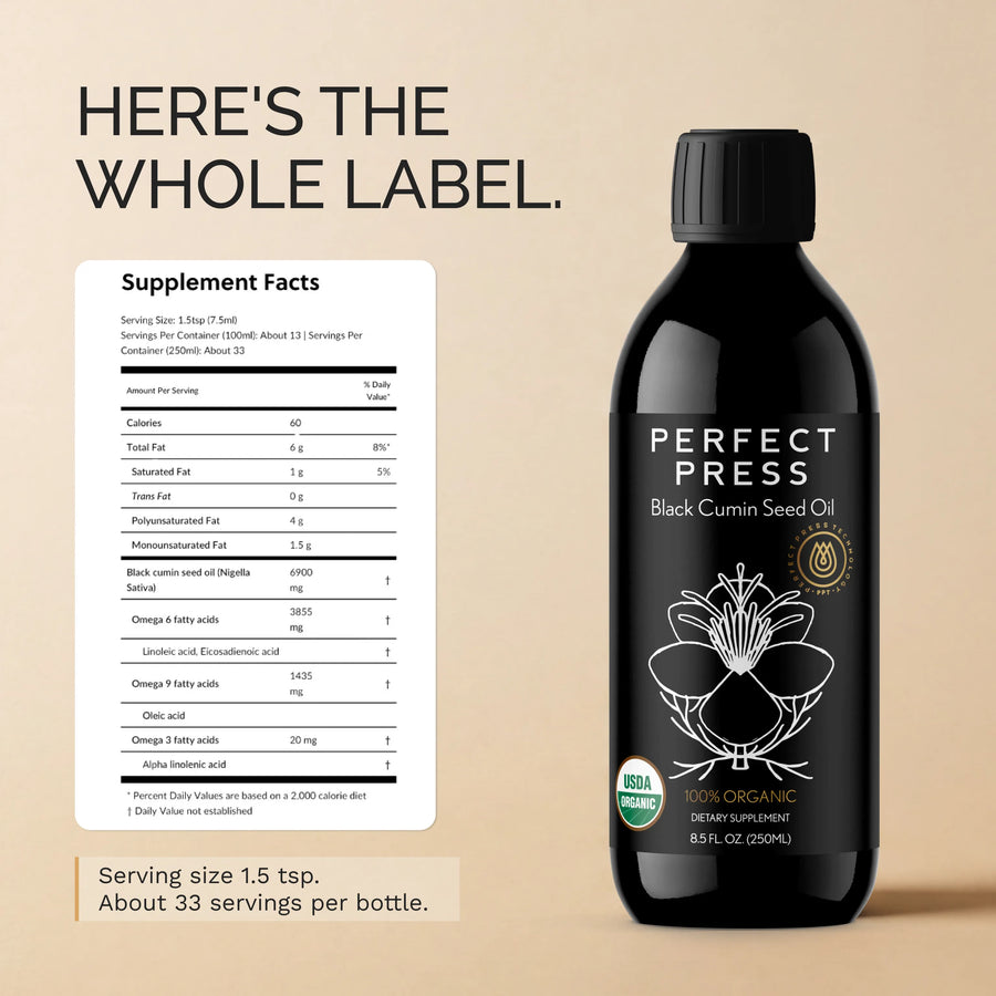 Black Cumin Seed Oil — Immune & Whole-Body Health 🌎
