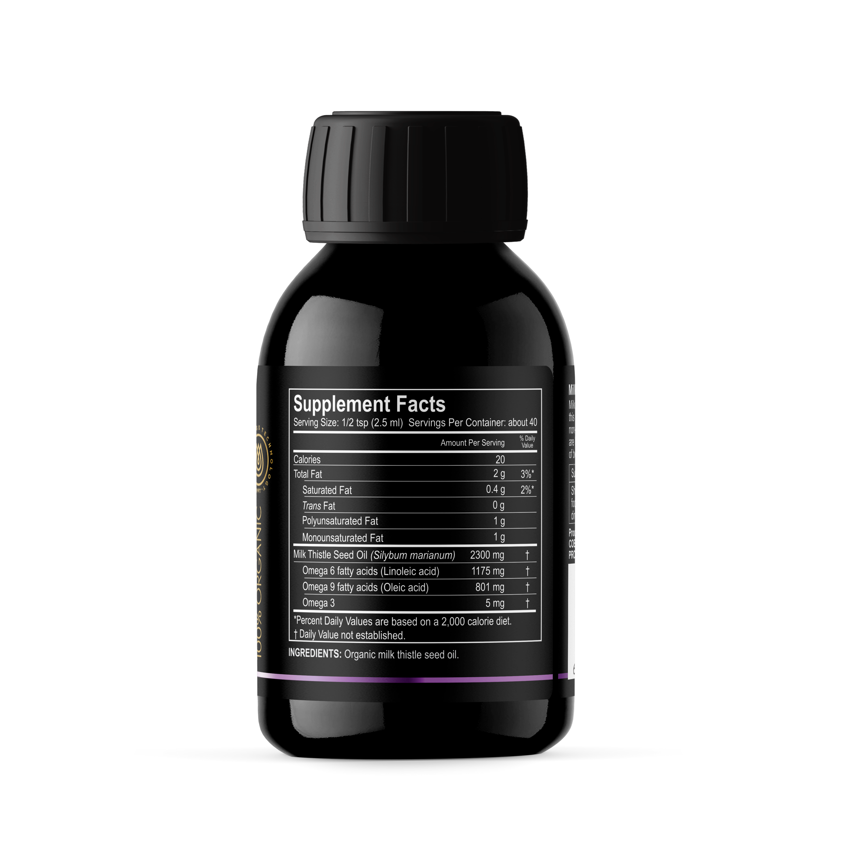 Milk Thistle Oil, Perfect Press 🌎