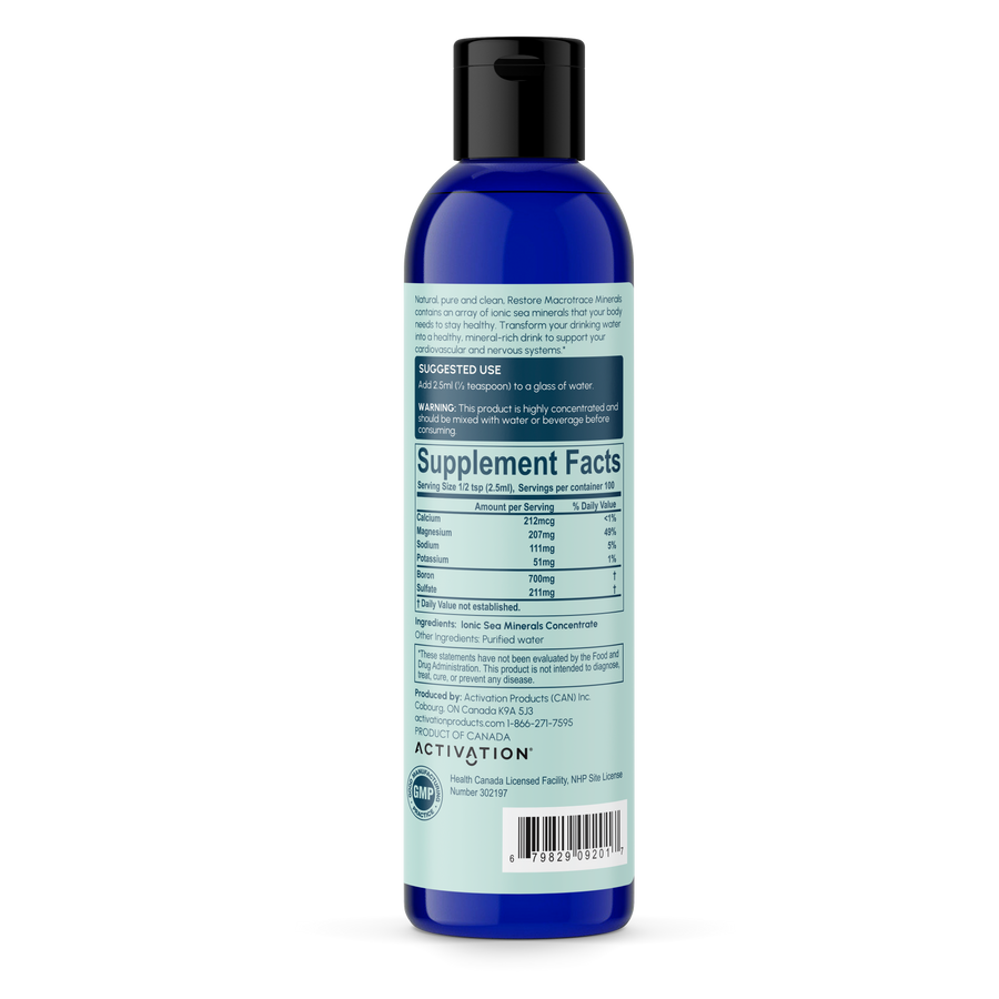 Restore — Trace Minerals for Cellular Health & Hydration🌎