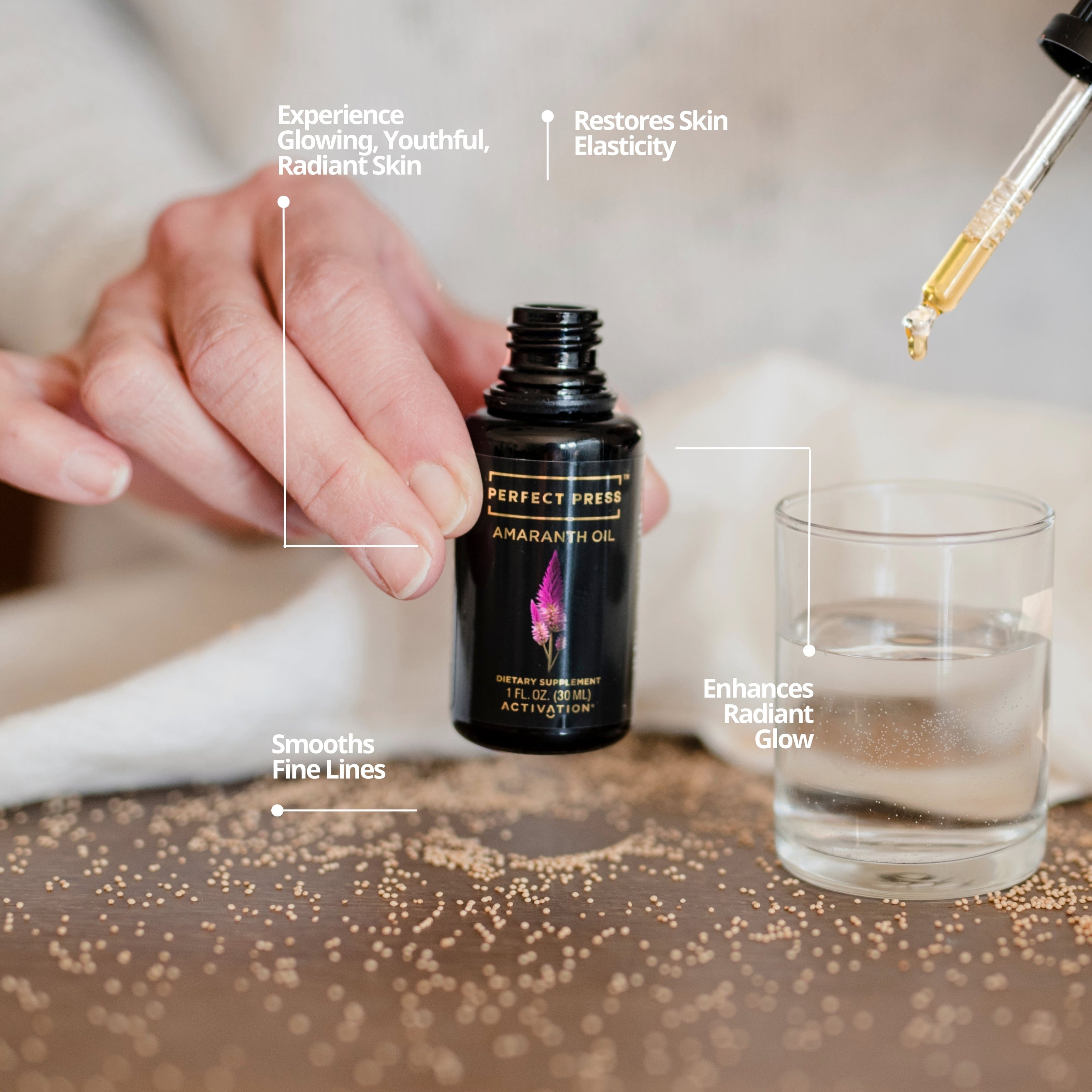 Amaranth Oil, Perfect Press 🌎