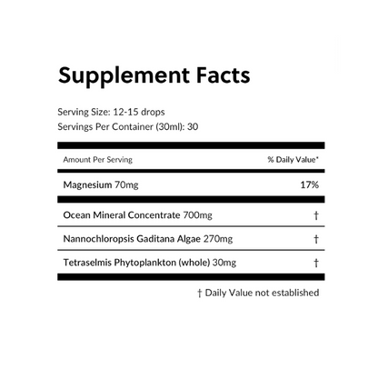 Oceans Alive® RECHARGE - formerly Raw Phytoplankton